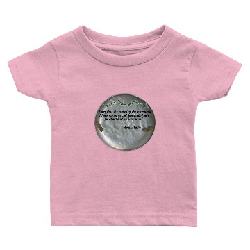 Discover Cousin Eddie Round Sled Microwave Baby T-shirts