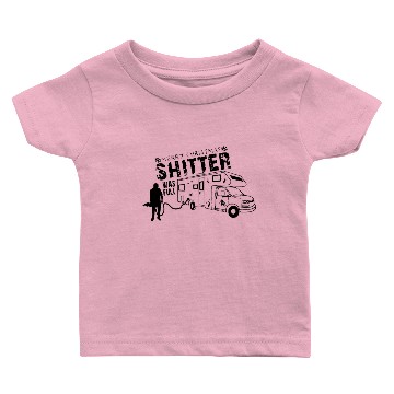 Discover Shitter Was Full Cousin Eddie RV Christmas Present Baby T-shirts