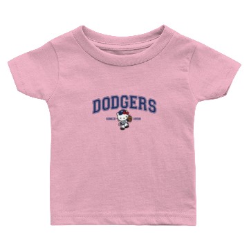 Discover Blue Dodger Kitty Baby T-shirts