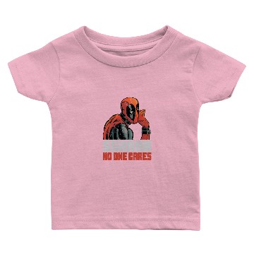 Discover Marvel Deadpool No One Cares Racerback Baby T-shirts