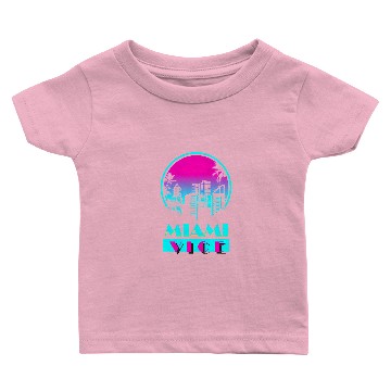 Discover MIAMI VICE Beach Baby T-shirts