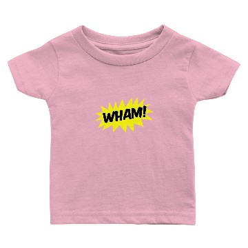 Discover wham! with starburst comic hero Baby T-shirts