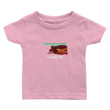 Discover Tulsa Oklahoma Baby T-shirts