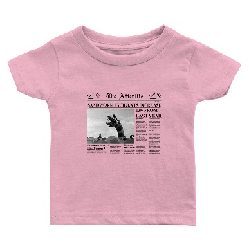 Discover Beetlejuice Headlines Baby T-shirts