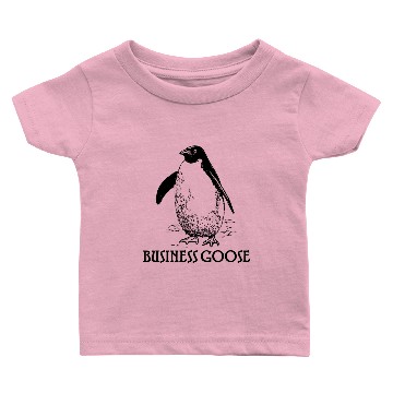 Discover Penguin aka Business Goose Baby T-shirts