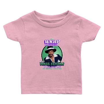 Discover Venus Flytrap - Dj from WKRP in Cincinnati Baby T-shirts