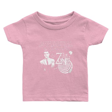 Discover The Twilight Zone & Rod Serling Baby T-shirts