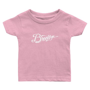 Discover Brooklyn-script NYC New York City Baseball Jersey Baby T-shirts