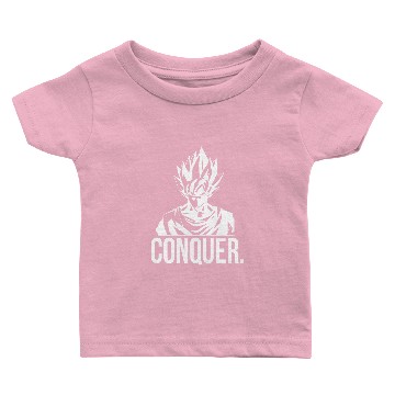 Discover CONQUER - Super Saiyan Goku Baby T-shirts
