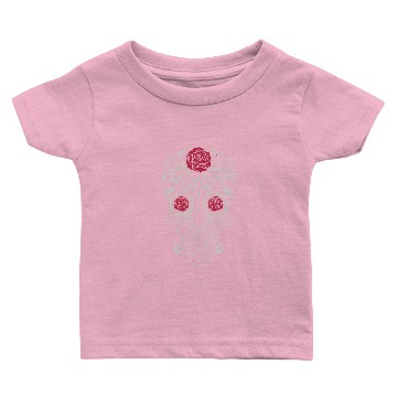 Discover Rose Sugar Skull Baby T-shirts