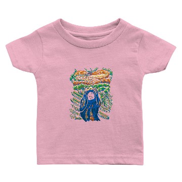 Discover A Monstrous Scream Baby T-shirts
