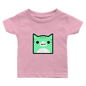 Discover Juniper Geometry Dash icon cat cube Baby T-shirts