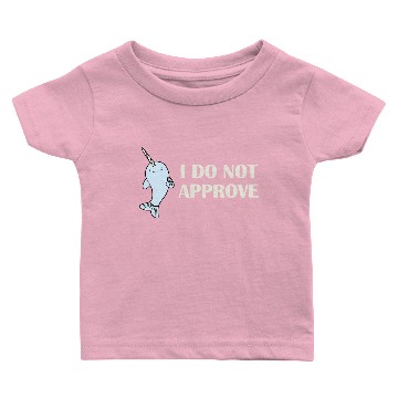Discover Disapproving Narwhal Baby T-shirts
