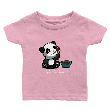 Discover I Lick the Spoon Baby T-shirts