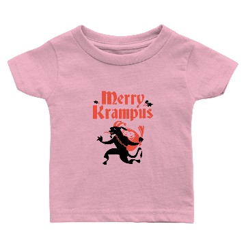 Discover Merry Krampus Baby T-shirts
