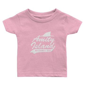 Discover Amity Island Baby T-shirts