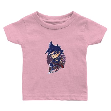 Discover Black Goku Chibi] Baby T-shirts