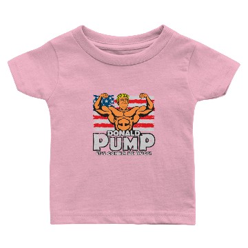 Discover Donald Pump colored Baby T-shirts