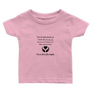 Discover Trust God's plan Baby T-shirts