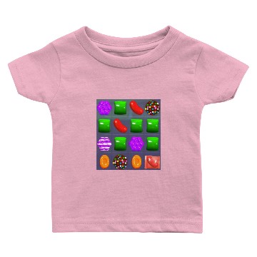 Discover Candy Combo Candy Crush Baby T-shirts