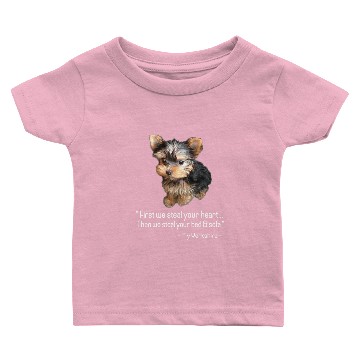 Discover Yorkie Baby T-shirts