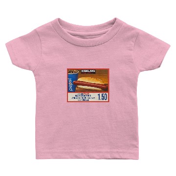 Discover 1.50 Costco Hot Dog & Soda Combo Baby T-shirts