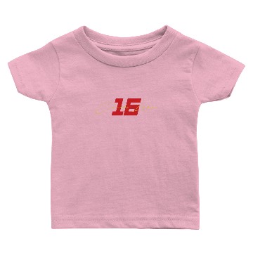 Discover Charles Leclerc Signature Baby T-shirts