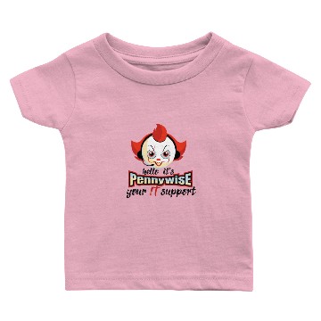 Discover Thriller Killer Clown Information Technology Merge Baby T-shirts