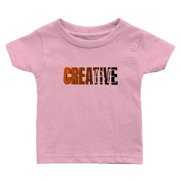 Discover be creative Baby T-shirts