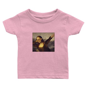 Discover 3196 Mona Lisa Dabbing Baby T-shirts