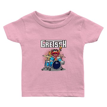 Discover ANIMAL DRUMMER GRETSCH DRUMS Baby T-shirts