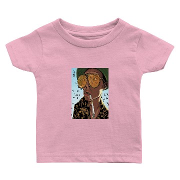 Discover Fear and Loathing in Las Vegas Hunter Thompson Baby T-shirts