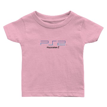 Discover Playstation 2 PS2 Logo Baby T-shirts