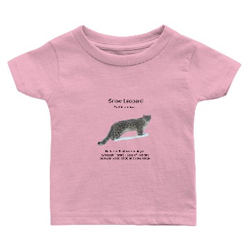 Discover Snow Leopard Baby T-shirts