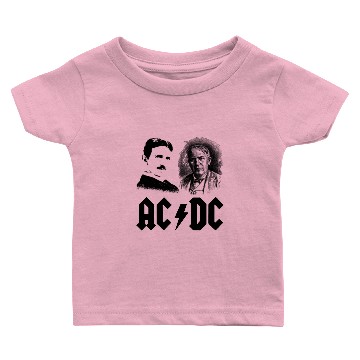 Discover Tesla / Edison Baby T-shirts