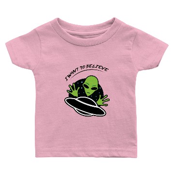 Discover I want to believe Baby T-shirts