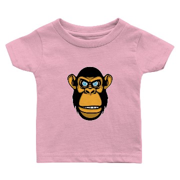 Discover Monkey Face 33 Baby T-shirts