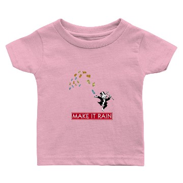 Discover Make It Rain Monopoly Baby T-shirts