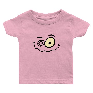 Discover Crazy funny insane smiley face Baby T-shirts