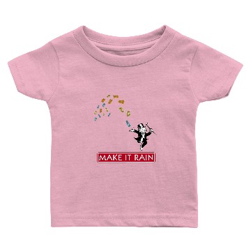 Discover Make it Rain Monopoly Baby T-shirts