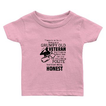 Discover grumpy old - veteran Baby T-shirts Baby T-shirts