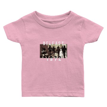 Discover Belfast 1972, North Ireland Baby T-shirts
