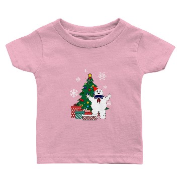 Discover Stay Puft Ghostbusters Around The Christmas Tree - Stay Puft - Baby T-shirts