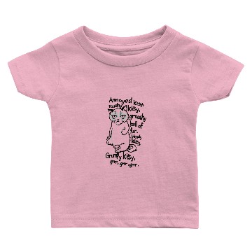 Discover annoyed kitty Baby T-shirts