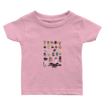 Discover Minecraft Character Baby T-shirts