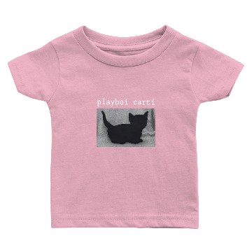 Discover Playboi Carti Black Cat Pullover Baby T-shirts - WLR Merch