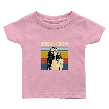 Discover Sheryl Crow Retro Vintage Baby T-shirts