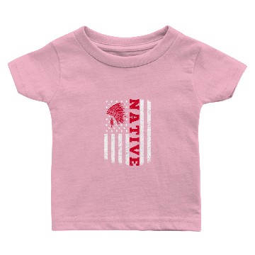 Discover Native American Flag for Native Americans Pullover Baby T-shirts