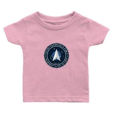 Discover Space Force Embroidered Patch Polo Baby T-shirts