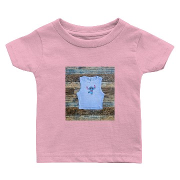 Discover Stitch Disney Crop Baby T-shirts